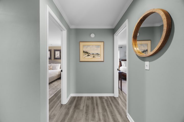 Bedroom wing hallway