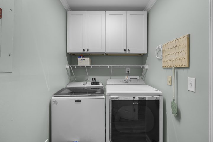 In-unit washer and dryer
