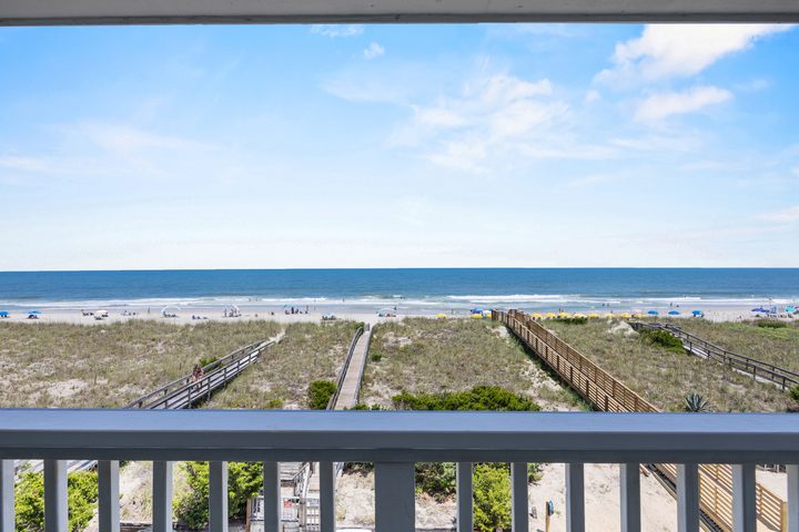 Ocean view from the balcony