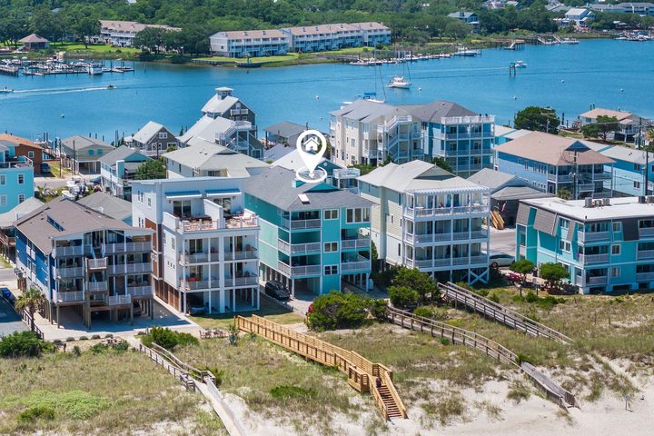 Beachside access walkway
